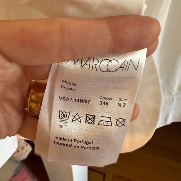 Marc Cain Sports White Shirt - Picture 4 of 5